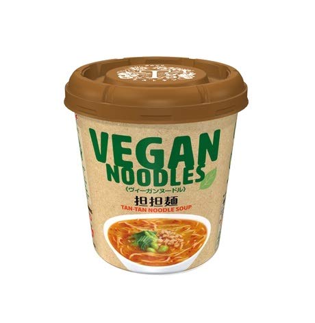Yamadai New Touch VEGAN NOODLES Ramen No MSG Instant Cup Noodle Soup with Veggie and hakoco Original Fork (Assort 3 Flavors, Pack of 12)