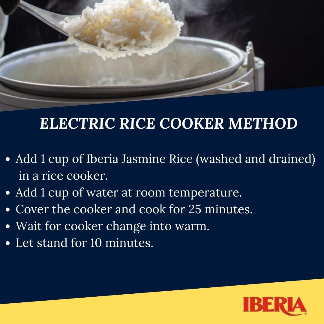 Iberia Jasmine Long Grain Fragrant Rice, 18 Pounds