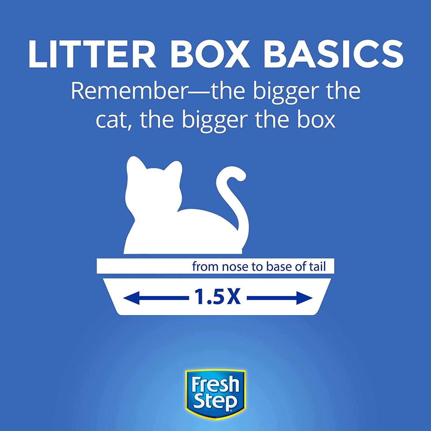 Fresh Step Clumping Cat Litter, Multi-Cat Odor Control, 14 lbs