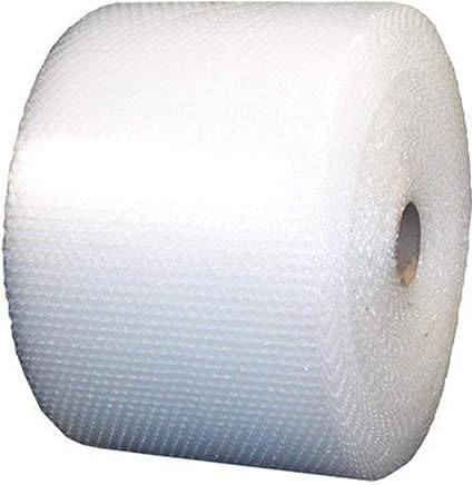 Yens Elite Cushioning Roll 3/16 Perforated 12 Bubble Rolls Small 12 Width 700 feet, Clear