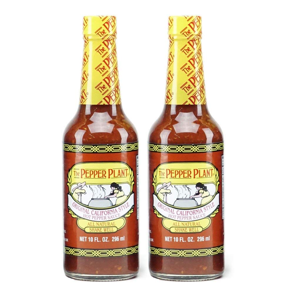 The Pepper Plant Hot Sauce, Original, 10 Oz (Pack of 2)