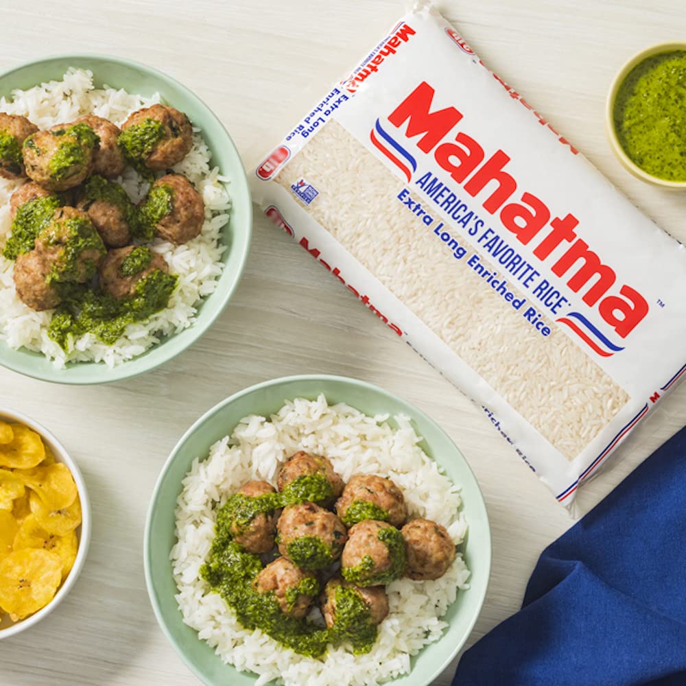 Mahatma Extra-Long-Grain Rice 10-Pound Rice Bag, Gluten-Free and Non-GMO White Rice Bulk Bag, 1 Bag of Rice