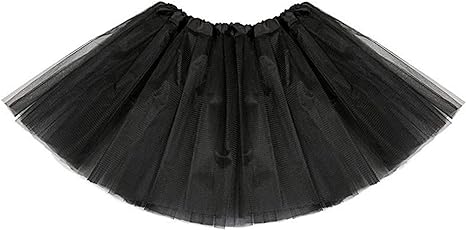 Aslana Adult Tutu Skirts for Women Teen Girl Ballet Dance Costume. 3 Tulle Layered. 1 Size Fits Most Women Girls of Size 4-20