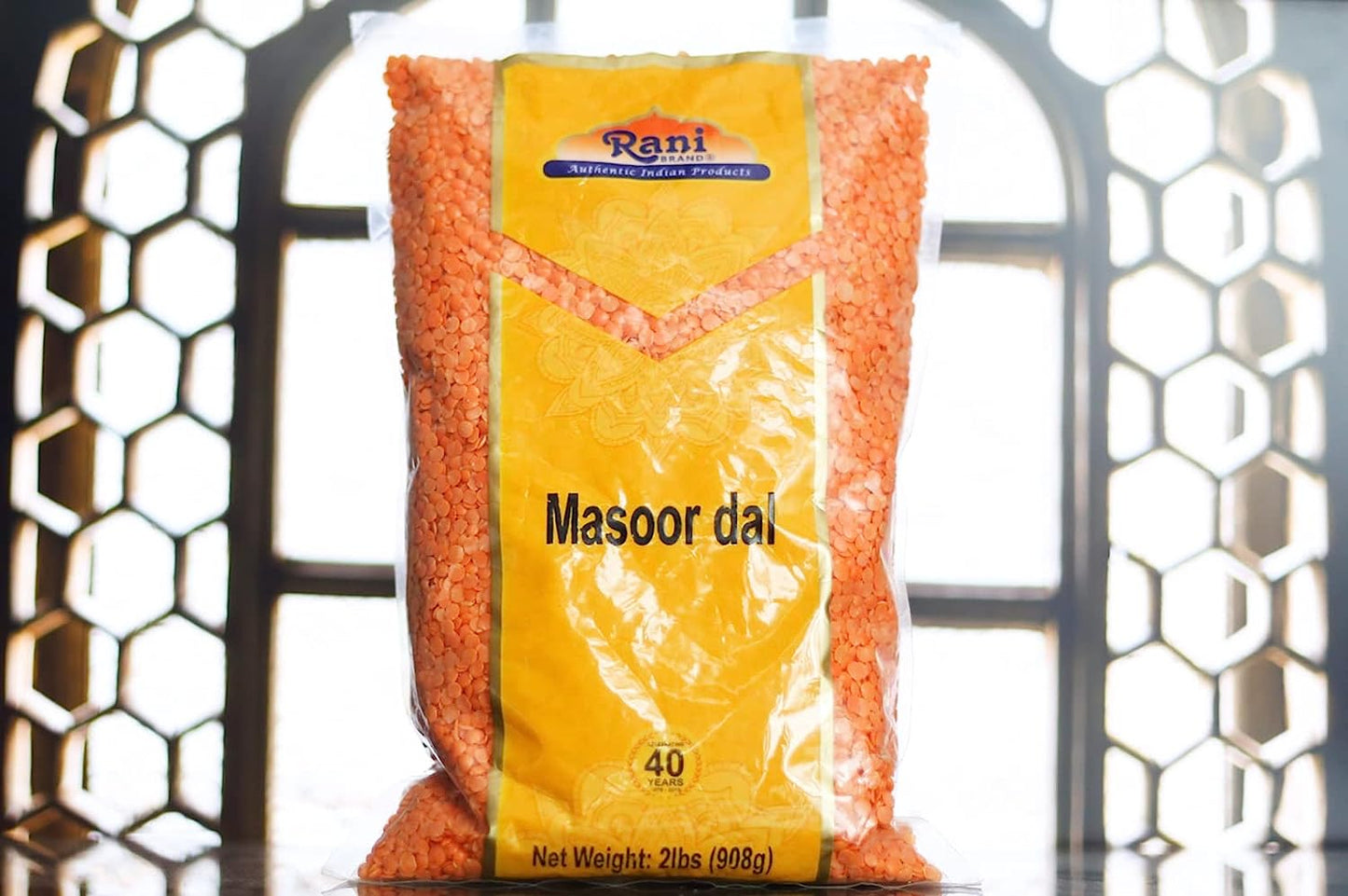 Rani Masoor Dal (Indian Red Lentils) Split Gram, 64oz (4lbs) 1.81kg Bulk ~ All Natural | Gluten Friendly | NON-GMO | Vegan | Indian Origin