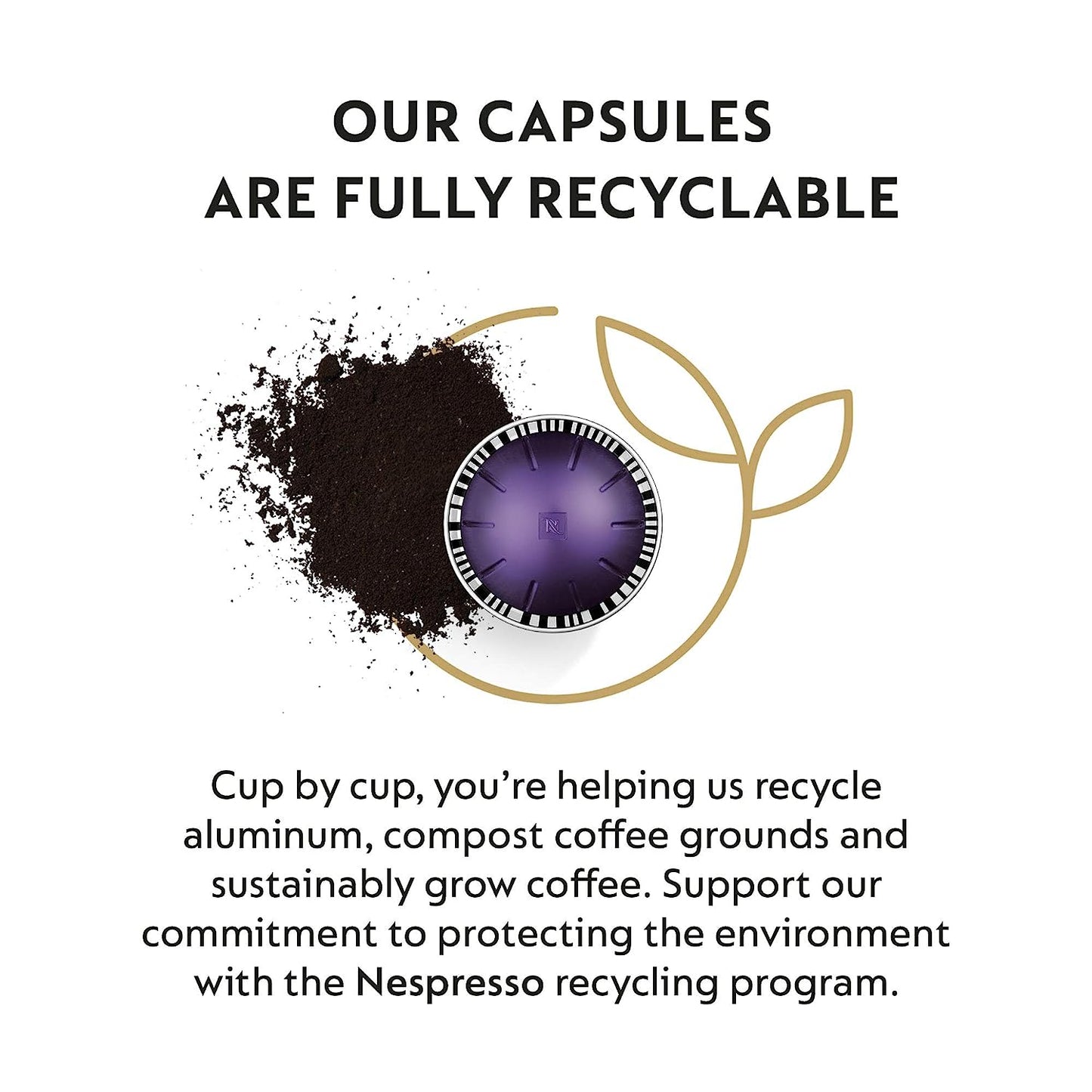 Nespresso Capsules VertuoLine, Espresso, Bold Variety Pack, Medium and Dark Roast Espresso Coffee, 40 Count Coffee Pods, Brews (VERTUOLINE ONLY), 1.35 Ounce , 10 Count (Pack of 4)