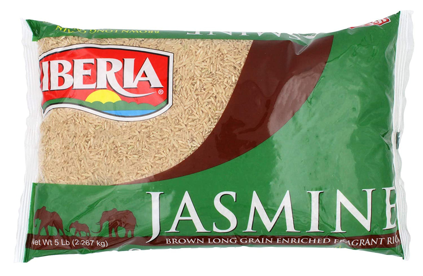 Iberia Brown Jasmine Rice, 5 Lbs.