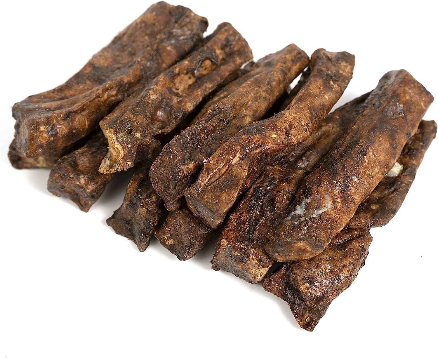 BRUTUS & BARNABY Beef Meat Sticks for Dogs - Thick & Hearty Beef Liver & Lung Dog Treat Made in USA - Protein Packed, Crunchy, Healthy Dog Treats - Grain Free, Rawhide Free, No Additives