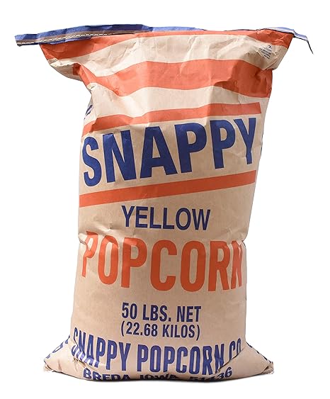 Snappy Popcorn Snappy Yellow Popcorn Kernels, 50 Lb Bag