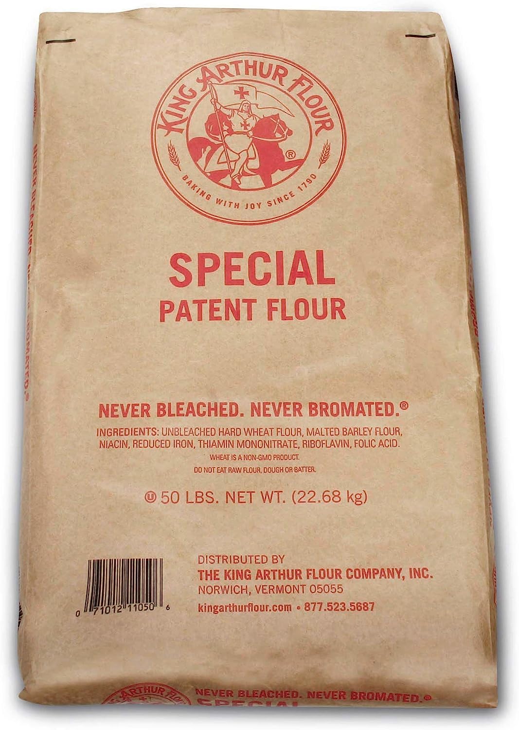 King Arthur Flour Special Patent Flour - 50 Pounds