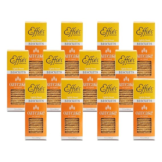 Effie's Homemade Biscuits - Oatcakes - 12 Pack