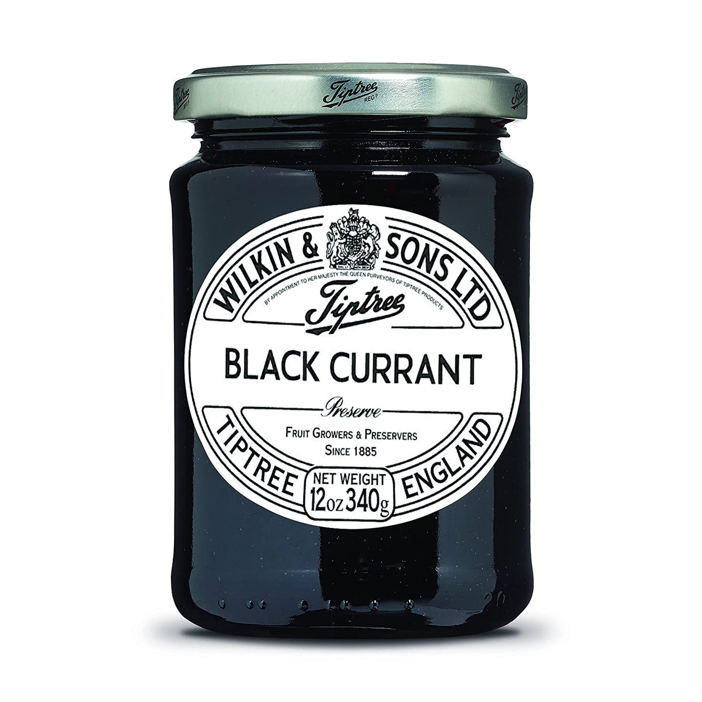 Tiptree Black Currant Preserve, 12 Ounce Jar