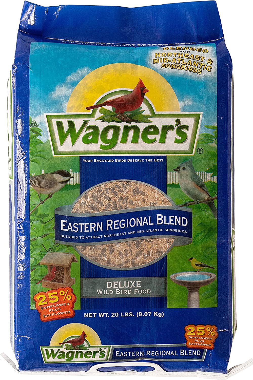 Wagner's 62004 Eastern Regional Wild Bird Food, 20-Pound Bag